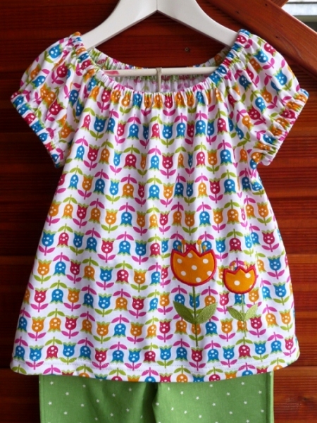 japanische Jerseybluse