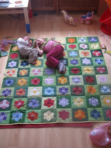 patchwork decke